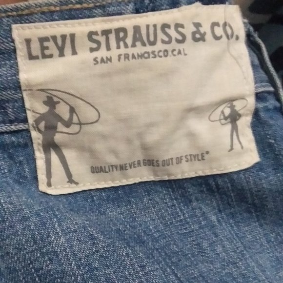 Original levi's baggy workwear Jeans - Picture 9 of 12